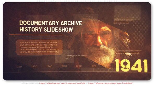 Documentary Archive History Slideshow