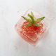 Photographic shot of some tomatoes inside ice cube - PhotoDune Item for Sale