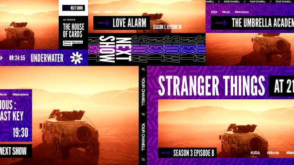 Creative Broadcast Package broadcast-packages template preview