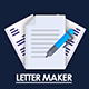 Official Letter Writer Ready Template | Latter Offline Template | Professional Letter Maker