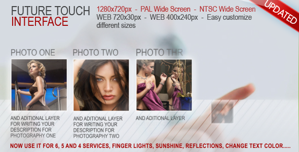 Future Touch Interface - VideoHive 243055