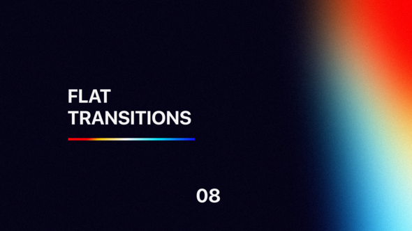 Flat Transitions for Premiere Pro Vol. 08