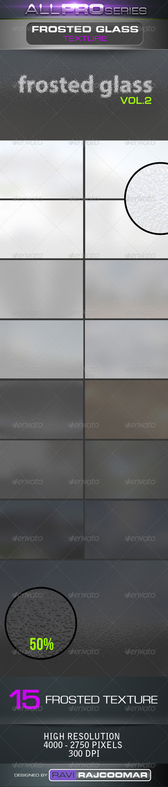Frosted Glass Backgrounds Vol.2 - Miscellaneous Backgrounds