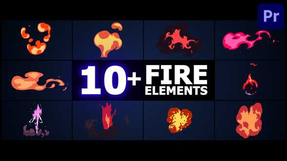 Fire Elements | Premiere Pro MOGRT