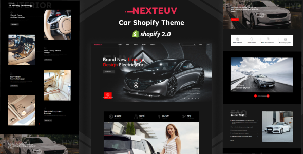 NextEuv - EV Shop, Single Product Shopify Theme