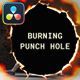 Burning Punch Hole Transitions | DaVinci Resolve - VideoHive Item for Sale