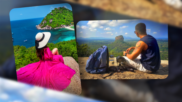 Clean Minimalistic Slideshow Video Displays template preview