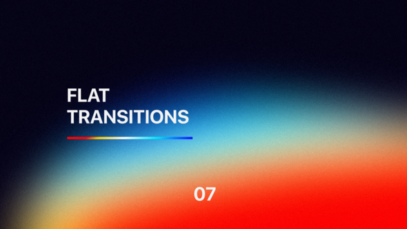 Flat Transitions for Premiere Pro Vol. 07