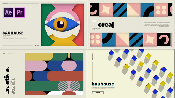 Bauhaus Typography Pack