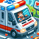 Ambulance Driver 3D – HTML5 Game – C3P