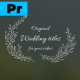 Wedding Titles Pack / MOGRT - VideoHive Item for Sale