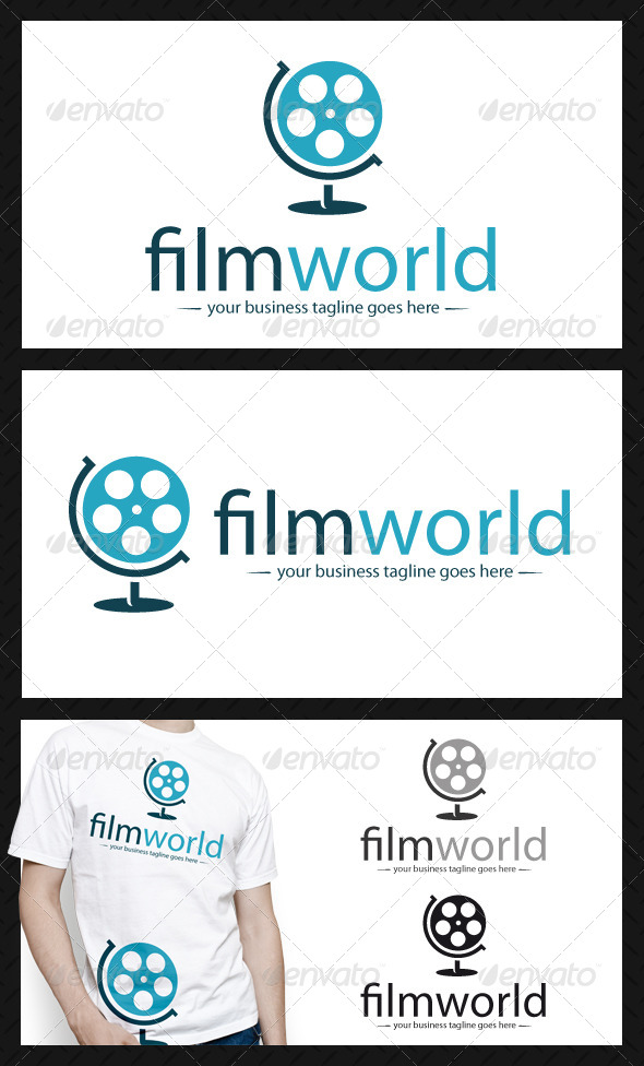 World Movie Logo Template - Objects Logo Templates