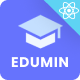 EduMin - React Redux Education Admin Dashboard Template