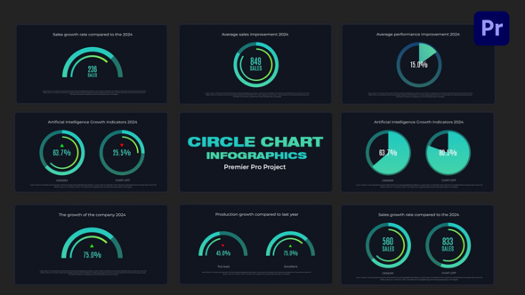 Infographics Circle Chart | MOGRT
