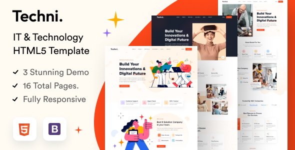 [DOWNLOAD]Techni - IT & Technology HTML5 Template