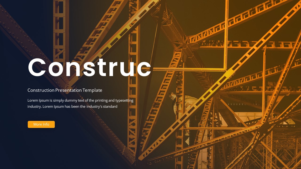 Construc - Construction & Building PowerPoint Template, Presentation ...