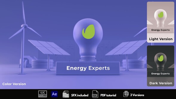 Energy Experts Logo Stings template preview