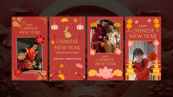 Chinese New Year Instagram Stories And Reel