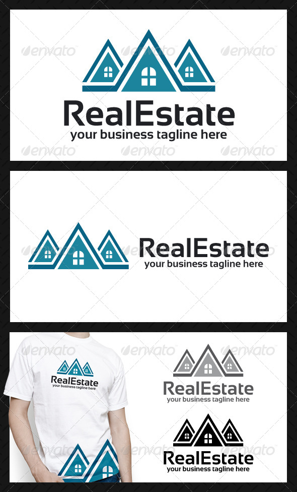 Build Estate Logo Template - Buildings Logo Templates