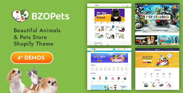 BzoPets – Pet Store and Supplies Shopify 2.0 Theme
