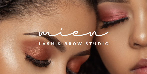 Mien – Eyelash & Eyebrow Salon WordPress Theme