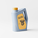 Engine Oil Can Mockup