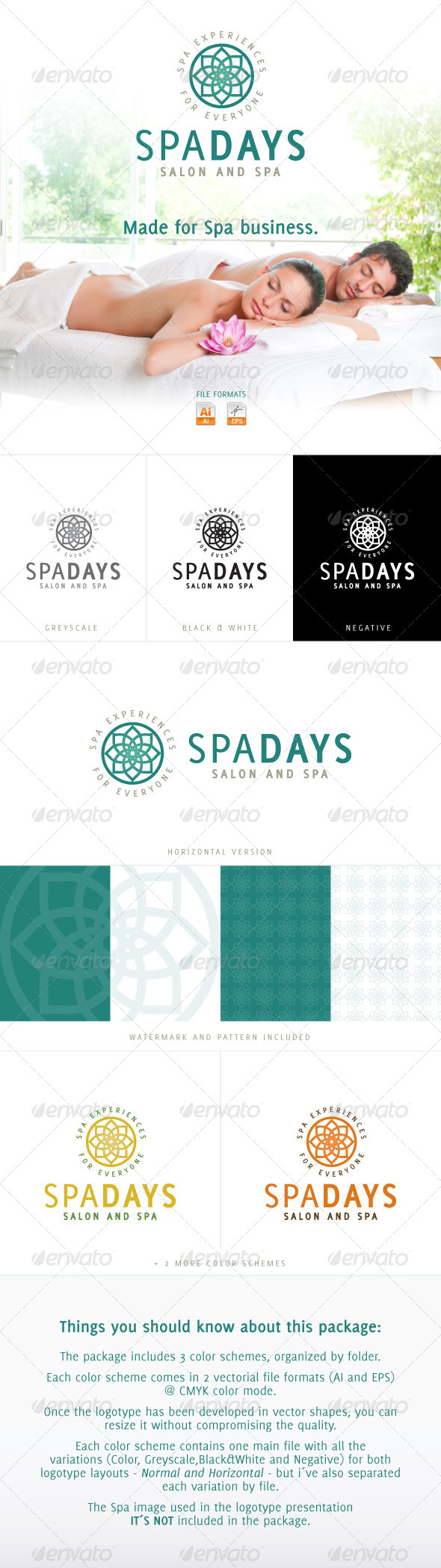 Spa Days - Salon and SPA - Logo Templates
