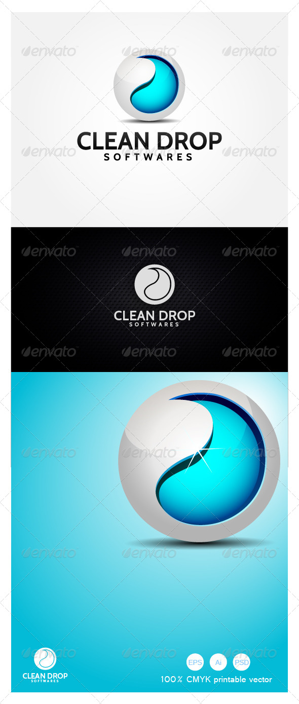 Clean Drop Software - 3d Abstract