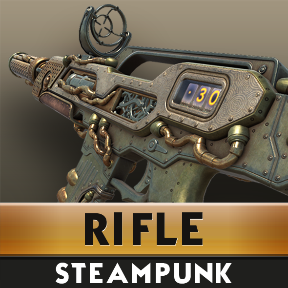 [DOWNLOAD]Steampunk Assault Rifle