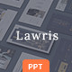 Lawris - Law and Firm PowerPoint Presentation Template