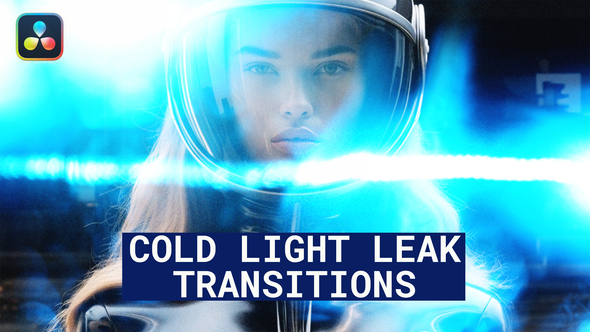 Cold Light Leak Transitions | DaVinci Resolve