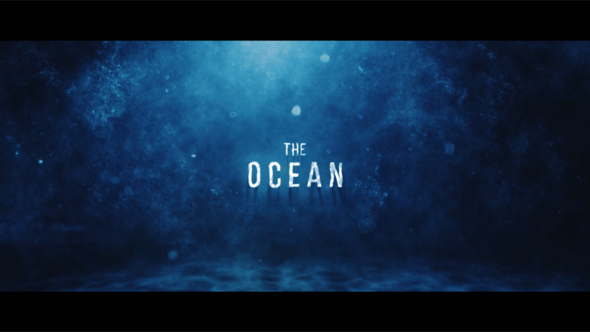 Underwater Cinematic Trailer Titles template preview