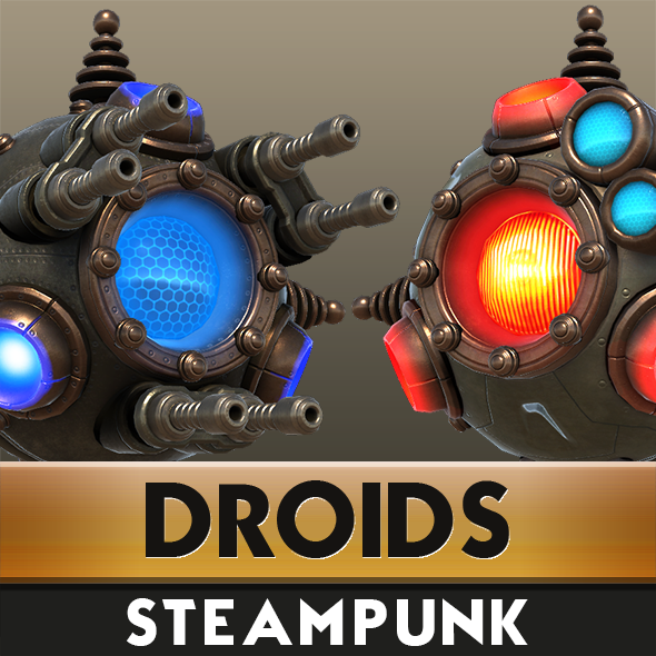 Steampunk Droids