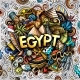 Egypt Cartoon Doodle Illustration