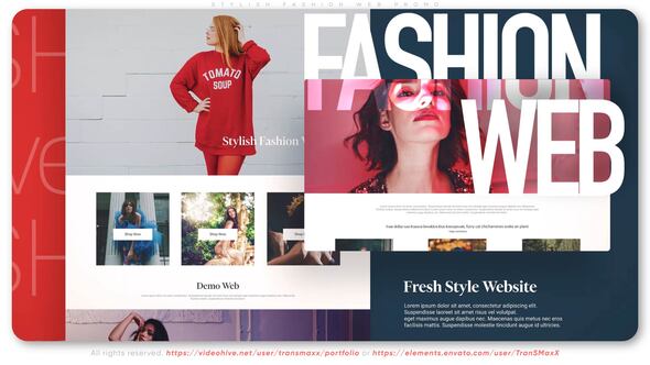 Stylish Fashion Web Promo