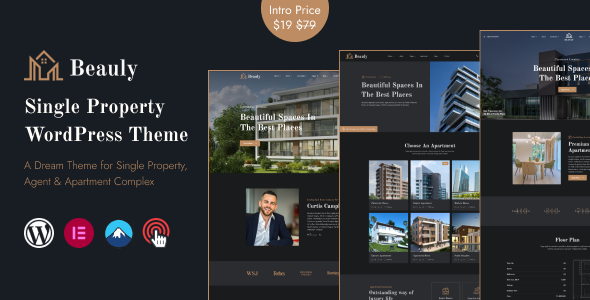 Beauly – Single Property WordPress Theme