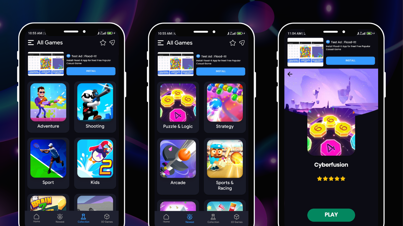 Games Collection All In One Game App Android by MJAppsStudio | CodeCanyon