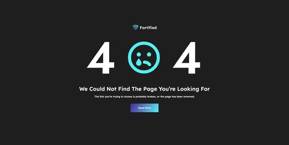 Fortified - Cyber Security Services Elementor Template Kit
