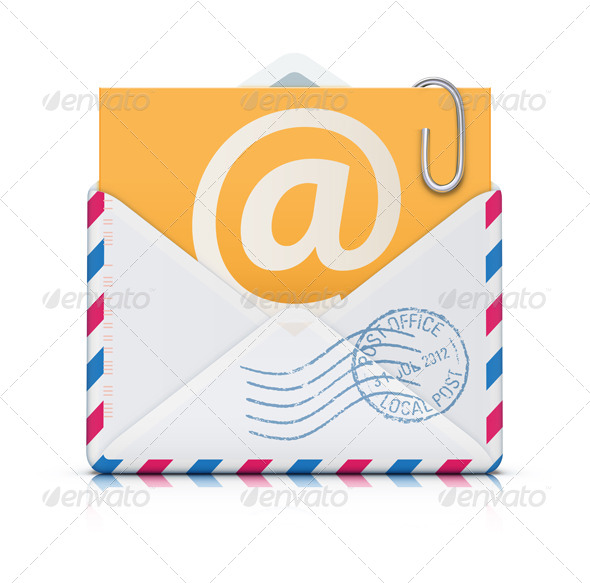 E-mail Concept - Communications Technology