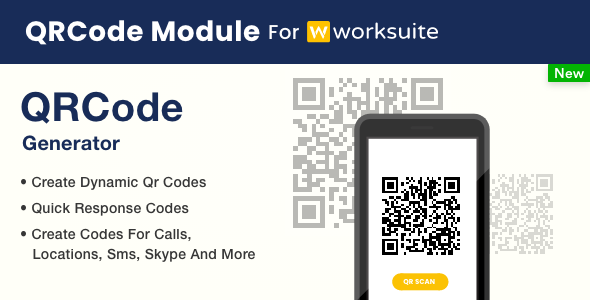 QRCode Module for Worksuite CRM