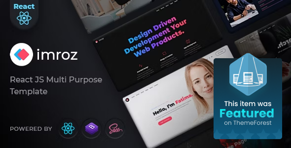 Imroz - React Agency & Portfolio Template