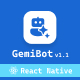 GemiBot v1 1 - Gemini AI Android iOS Chat App