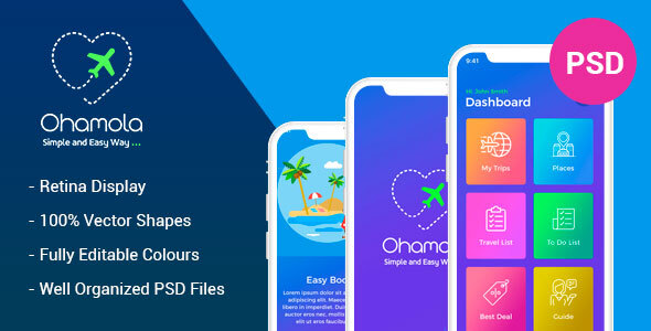 Ohamola Travel App