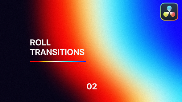 Roll Transitions for DaVinci Resolve Vol. 02