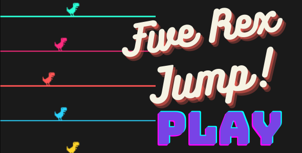 Five Rex Jump - HTML5 - AdMob - Capx
