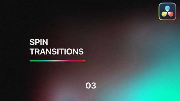Spin Transitions for DaVinci Resolve Vol. 03