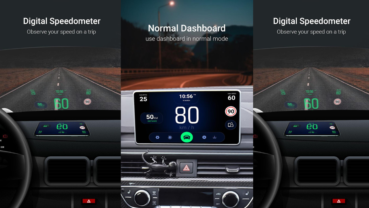 GPS Speedometer HUD Dashboard android by MJAppsStudio | CodeCanyon