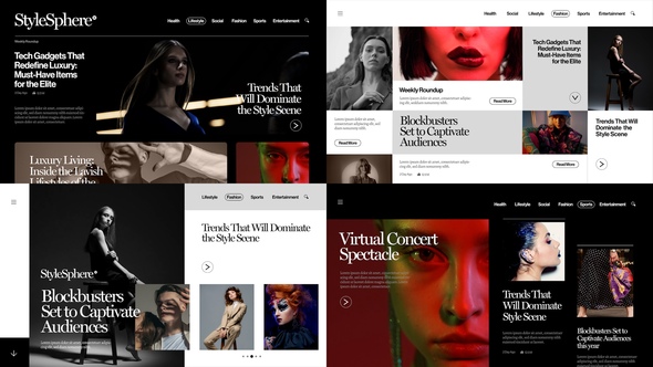 Digital Newspaper Video Template Product Promo template preview