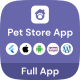 Pet Product Store App - E-commerce Store app in Flutter 3 x Android iOS with WooCommerce Full App