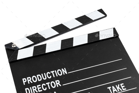 Movie clapper board Stock Photo by alexstand | PhotoDune